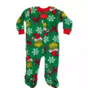 The Grinch Dr. Seuss Christmas Infant Sleep Set, Size 6M